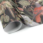 エキゾチックなオウム ラッピングペーパー (ロールコーナー)