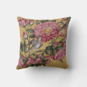 エキゾチックなカメリア クッション (裏面)