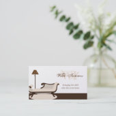 エキゾチックなキリンのインテリア・デザイン: 名刺 (スタンド正面)