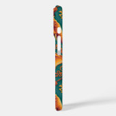 エキゾチックなサファリタペストリーパターン – ザホワイトロータス Case-Mate iPhoneケース (裏面 / 左)