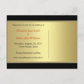 エキゾチックなジェニーデザイン日付ポストカードの保存 案内ポストカード (裏面)