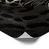 エキゾチックなジャガーのデジタルプリント ポスター (角)