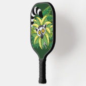 エキゾチックなジャングルのマダガスカルのレムルス ピックルボールラケット (左)