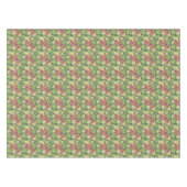 エキゾチックなジャングルの葉および象2 テーブルクロス (正面(横))