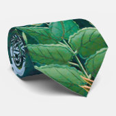 エキゾチックなジャングルフォレストで夢を見る ネクタイ (ロール)