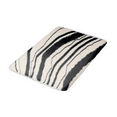 エキゾチックなゼブラ柄 バスマット (アングル)