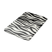 エキゾチックなゼブラ バスマット (アングル)