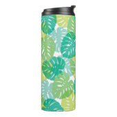 エキゾチックなチーズ植物：熱帯モンステラ タンブラー (回転左)