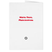 エキゾチックなティキのメニューアート！ (裏面)