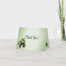 エキゾチックなトゥーカンの中にありがとう空白の。 サンキューカード