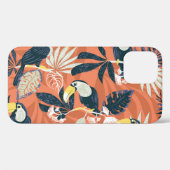 エキゾチックなトゥーカンジャングルシーン Case-Mate iPhoneケース (裏面 (横))