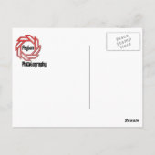 エキゾチックなトランペットの花 ポストカード (裏面)