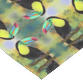 エキゾチックなトロピカルトコトカンバードテーブルクロス テーブルクロス (アングル)