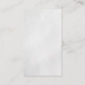 エキゾチックなドリンク | バーテンダー名刺 名刺 (裏面)