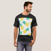 エキゾチックなパイナップル：黄色の喜び。 Tシャツ (正面フル)