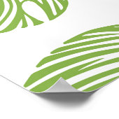 エキゾチックなパ葉ームヴィンテージ ポスター (角)