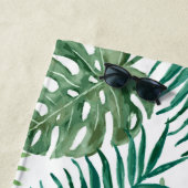 エキゾチックなパ葉ーム ビーチタオル (インサイチュ)