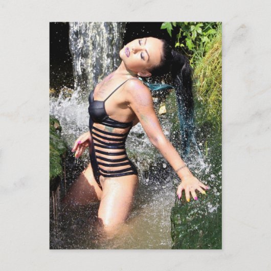 エキゾチックなビートフォト ポストカード (正面)