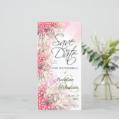 エキゾチックなピンクのパイナップル セーブザデート (スタンド正面)