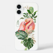 エキゾチックなピンクのフラミンゴ熱帯水の色と名前 Case-Mate iPhoneケース (裏面)
