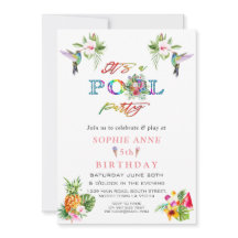 エキゾチックなピンクハイビスカスハミングバード5誕生日