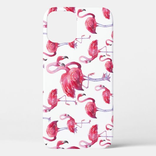 エキゾチックなフラミンゴの水色の鳥 Case-Mate iPhoneケース (裏面)