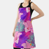 エキゾチックなフラミンゴ:熱帯ピンクのヴィンテージ。 エプロン (インサイチュ)