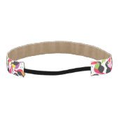 エキゾチックなブラジルのtoucan鳥の背景 アスレチックヘッドバンド (裏面)