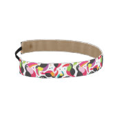 エキゾチックなブラジルのtoucan鳥の背景 アスレチックヘッドバンド (左)