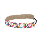 エキゾチックなブラジルのtoucan鳥の背景 アスレチックヘッドバンド (右)