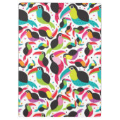 エキゾチックなブラジルのtoucan鳥の背景 クリップボード (裏面)