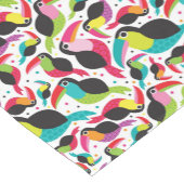 エキゾチックなブラジルのtoucan鳥の背景 ショートテーブルランナー (コーナー)