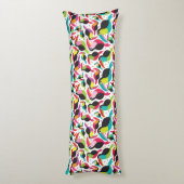 エキゾチックなブラジルのtoucan鳥の背景 ボディピロー (裏面 (縦))