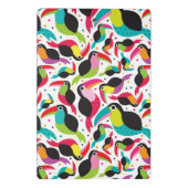 エキゾチックなブラジルのtoucan鳥の背景 ミニクリップボード (裏面)