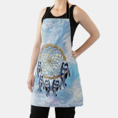 エキゾチックなブルードリームキャッチャー エプロン (インサイチュ)