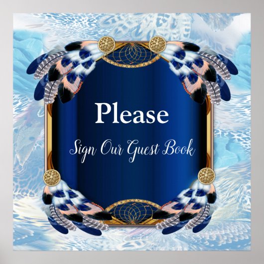 エキゾチックなブルードリーム結婚キャッチャー ポスター (正面)