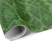 エキゾチックなヘビの肌の背景 ラッピングペーパー (ロールコーナー)