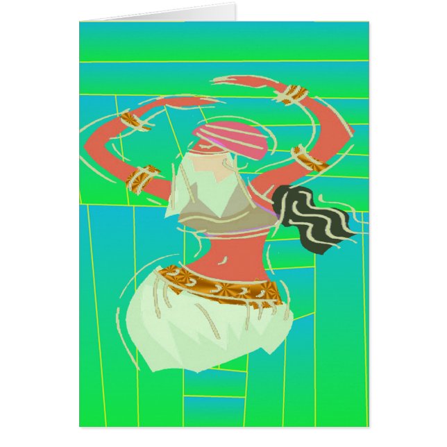 エキゾチックなベリーダンサー (正面)