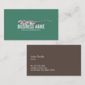 エキゾチックなペット及びハ虫類の店のプロフェッショナル 名刺 (正面/裏面)