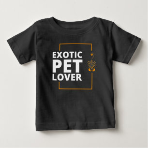 エキゾチックなペット好き ベビーTシャツ