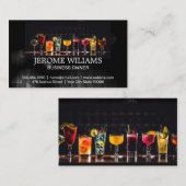 エキゾチックなミックスドリンク 名刺 (正面/裏面)