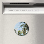 エキゾチックなヤシの木 マグネット (インサイチュ (食洗機))