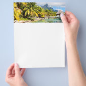 エキゾチックなリゾート チラシ (手)