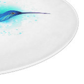 エキゾチックなレインボーハミングバード カッティングボード (角)