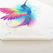 エキゾチックなレインボーハミングバード シェルパブランケット (3/4)