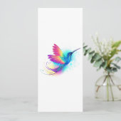 エキゾチックなレインボーハミングバード シーズンカード (スタンド正面)