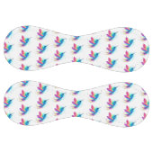 エキゾチックなレインボーハミングバード ソフトボール (パネル)