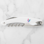 エキゾチックなレインボーハミングバード ソムリエナイフ (裏面)