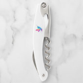 エキゾチックなレインボーハミングバード ソムリエナイフ (裏面)