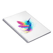 エキゾチックなレインボーハミングバード ノートブック (右側)